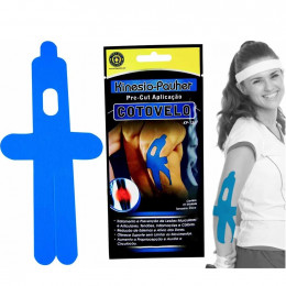 Fita Elastica Kinesio Pauher Cotovelo