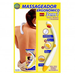 Massageador Térmico, Vibratório e Acupressão  3 em 1 Ortho Pauher