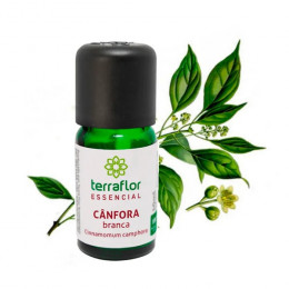 Óleo Terra Flor Cânfora Branca 5ml