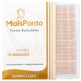 Ponto Semente Clara Mais Ponto com 70 unid-Micropore